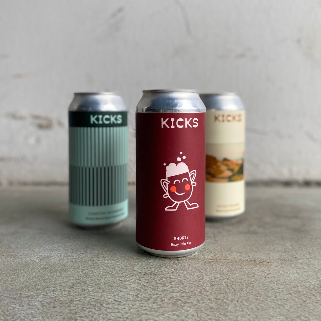 Kicks Brewing mixed cans 4 packs