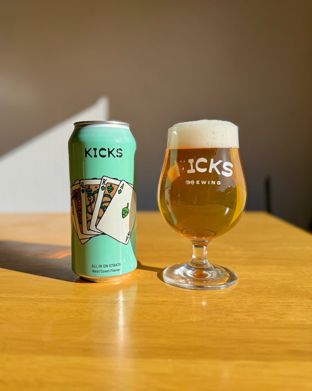 All In On Strata West Coast Pilsner
