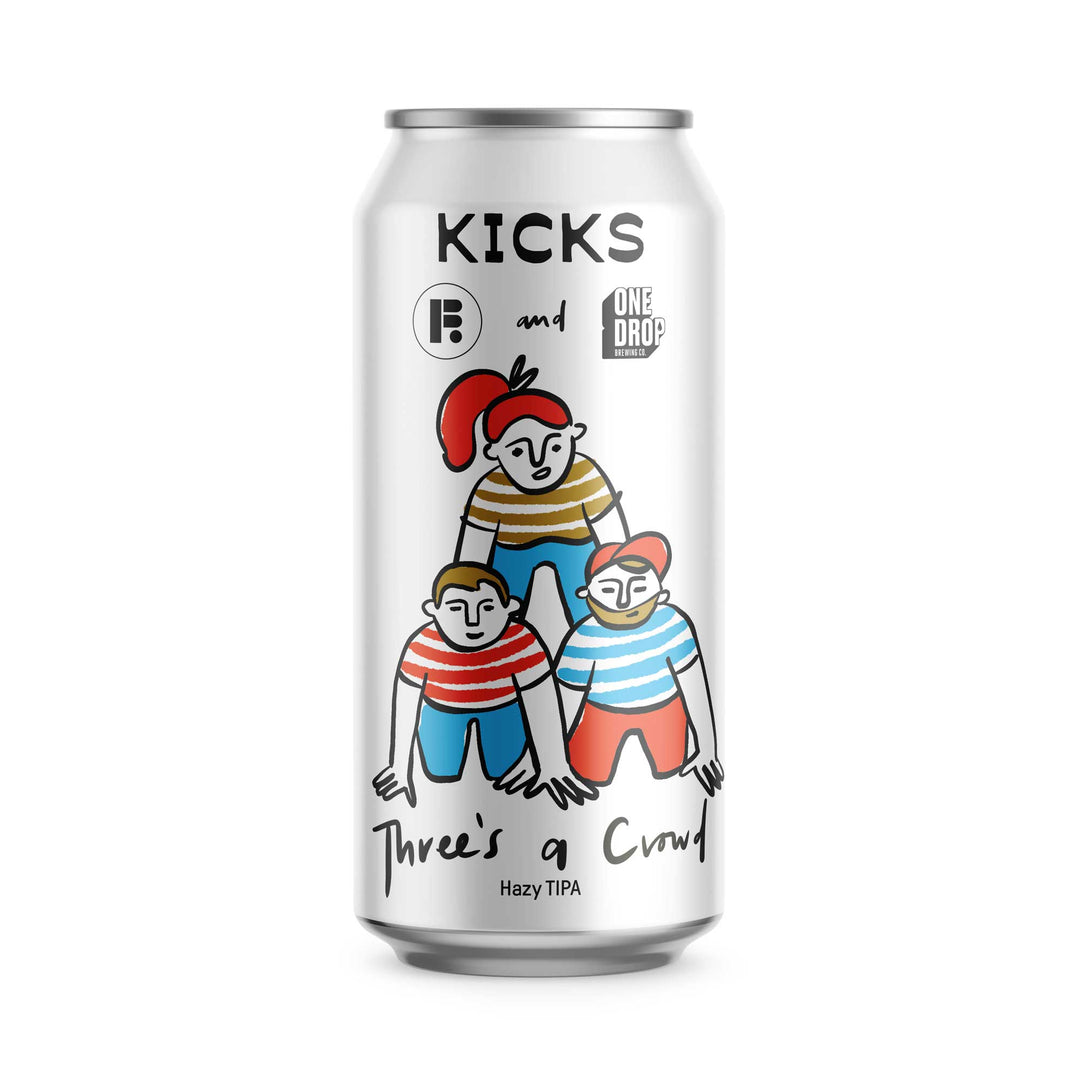 Three's A Crowd Hazy Triple IPA